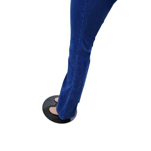 Cleo + Wolf Women's Corduroy Jeans Size 29 Navy Blue High Rise Bootcut‎ Flare - Picture 9 of 16